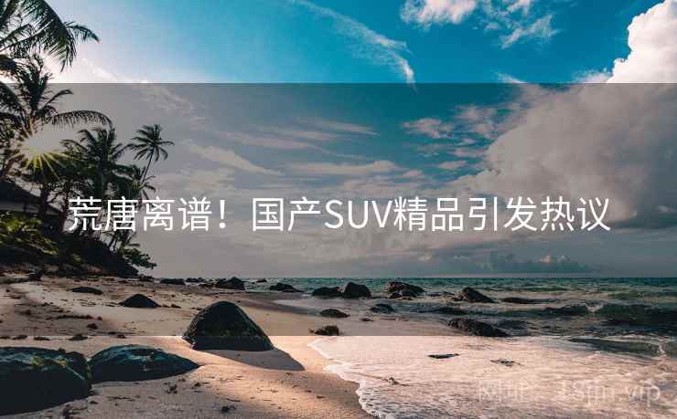 荒唐离谱！国产SUV精品引发热议